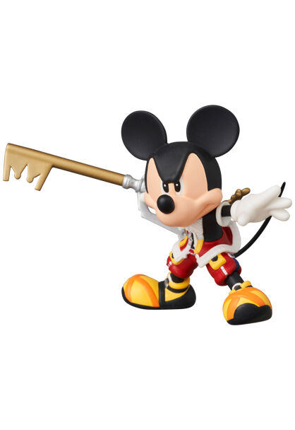 King Mickey, Kingdom Hearts II, Medicom Toy, Pre-Painted, 4530956157863